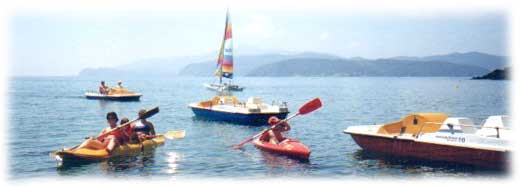 Canoe e Pedalo con Catamarano